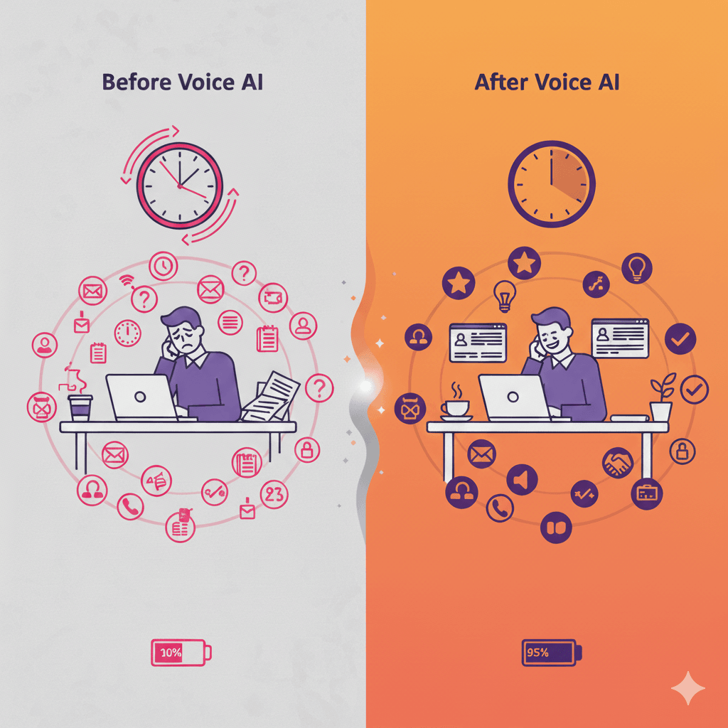 Screenshot 1 of Insnapsys Voice Agent