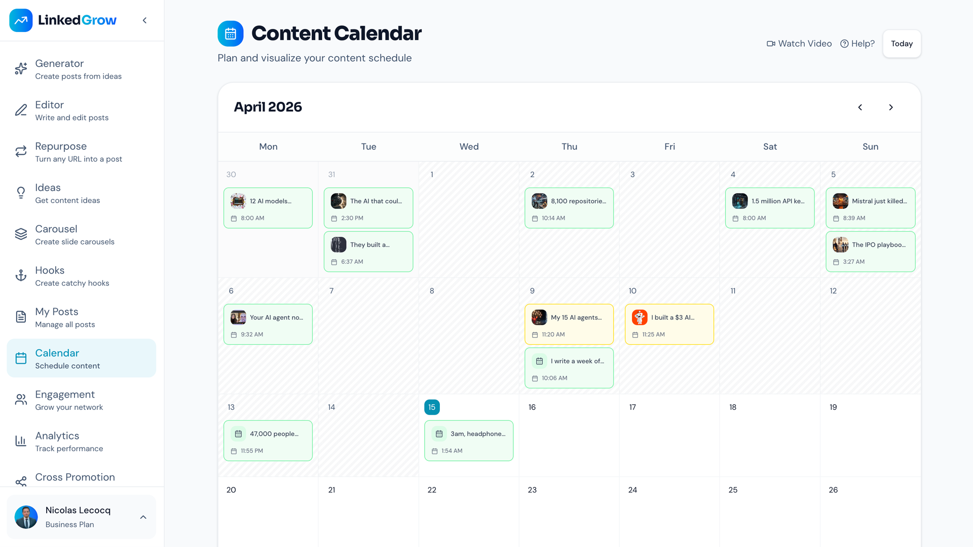 Screenshot 4 of LinkedGrow
