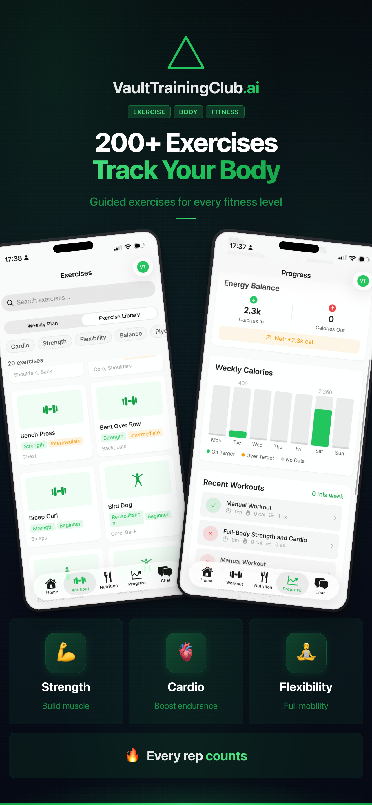 Screenshot 7 of VaultTrainingClub.ai