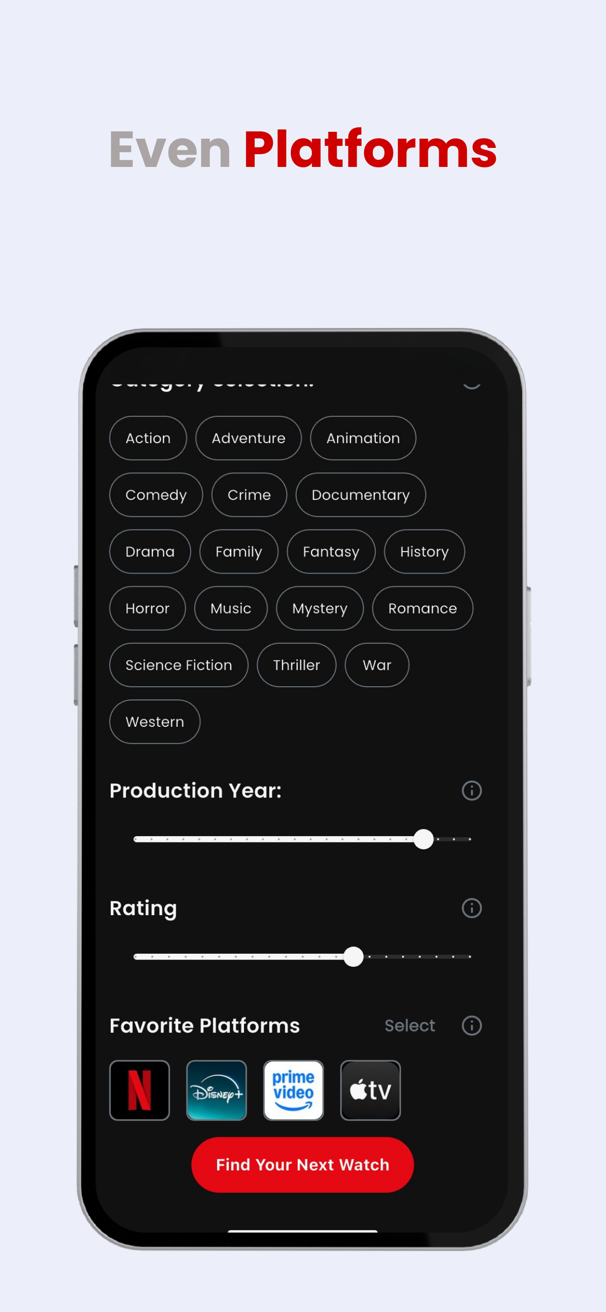 Screenshot 4 of Cine AI: Movie & Series Finder App