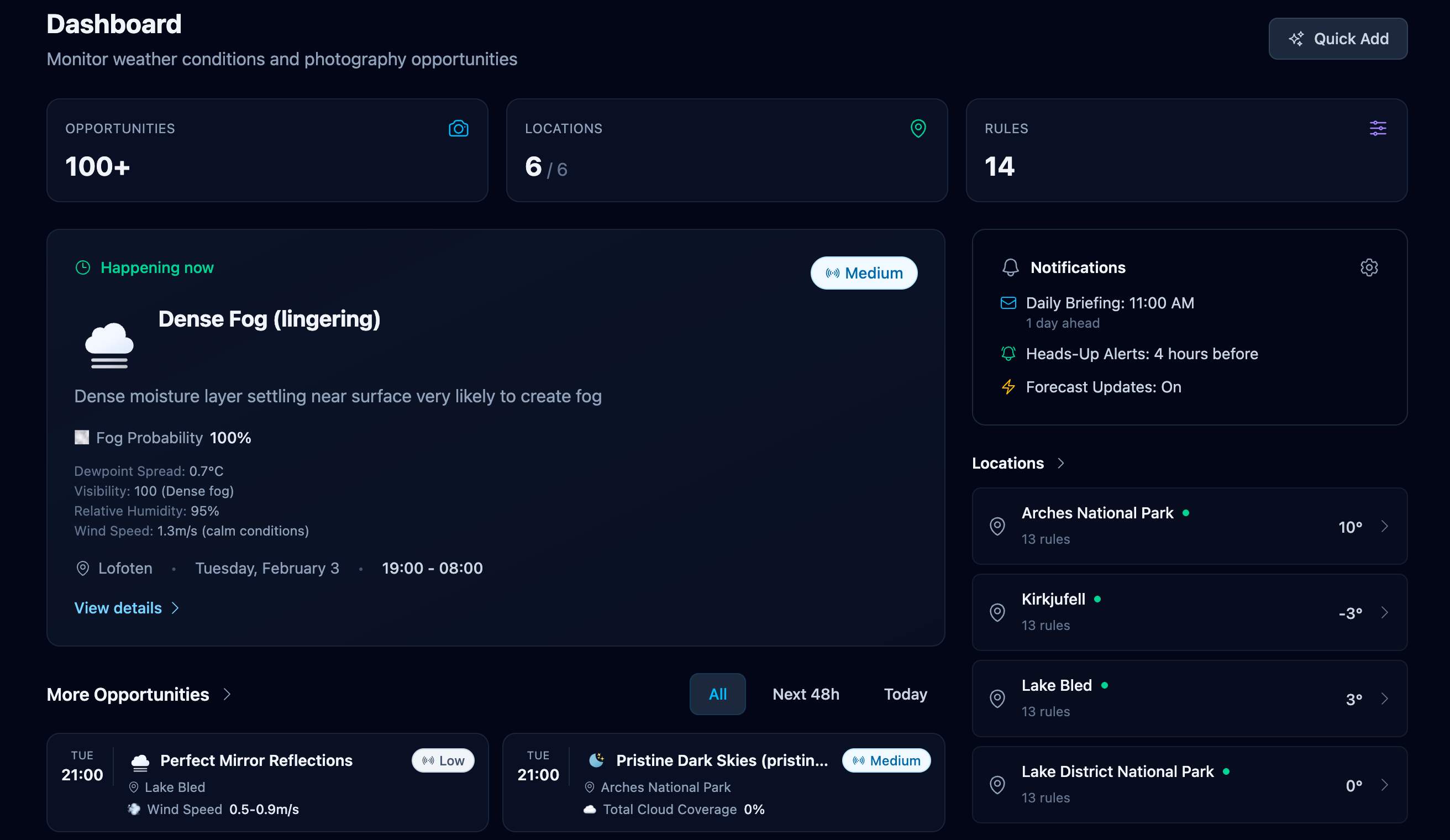 Screenshot 1 of PhotoWeather