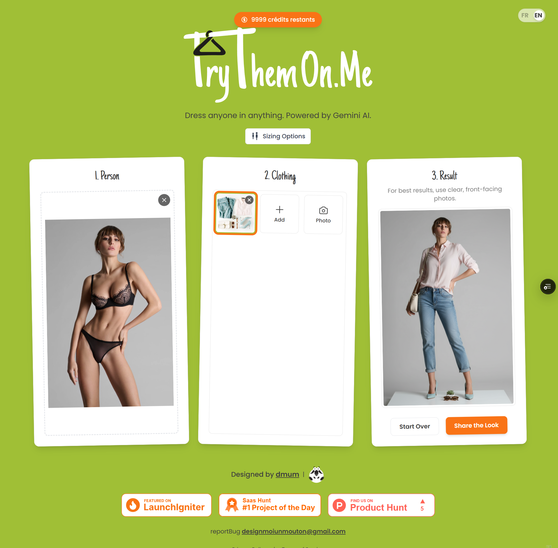 Screenshot 3 of TryThemOn.Me