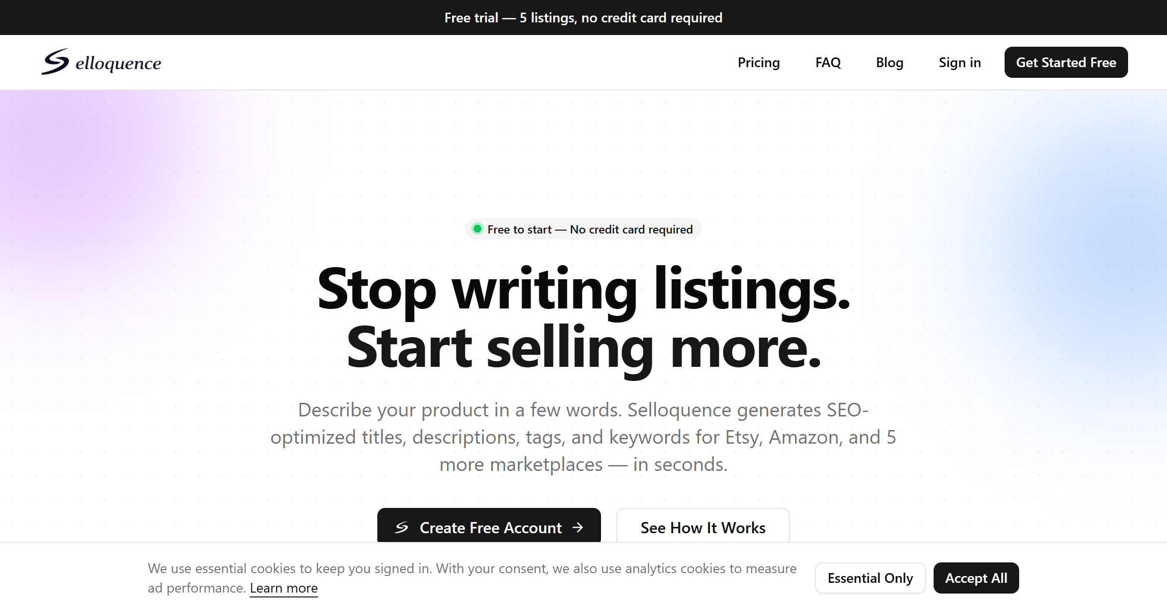 Screenshot 1 of Selloquence