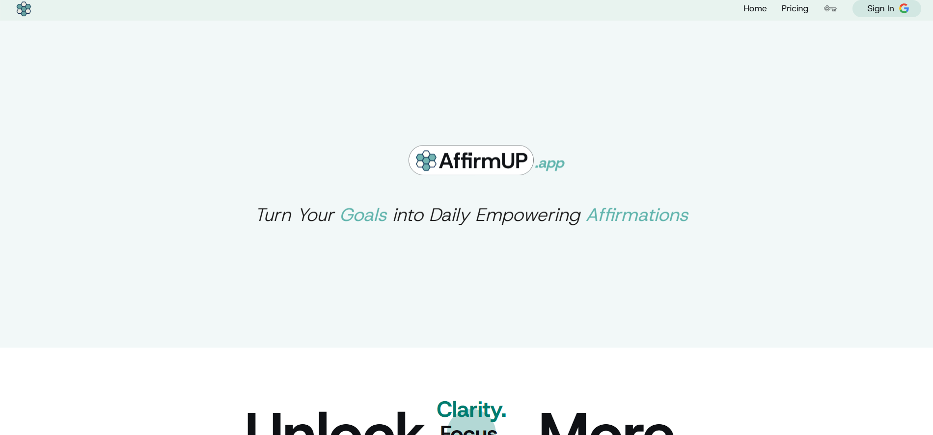 Screenshot 1 of Affirmup