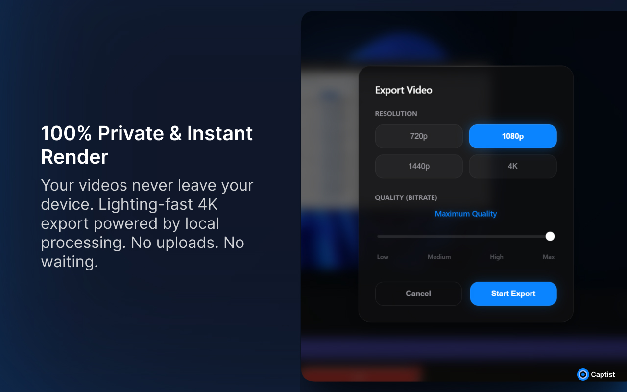 Screenshot 4 of Captist - Screen Recorder & Auto Zoom