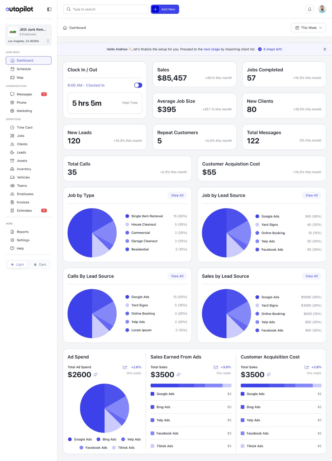 Screenshot 1 of Autopilot Home Services