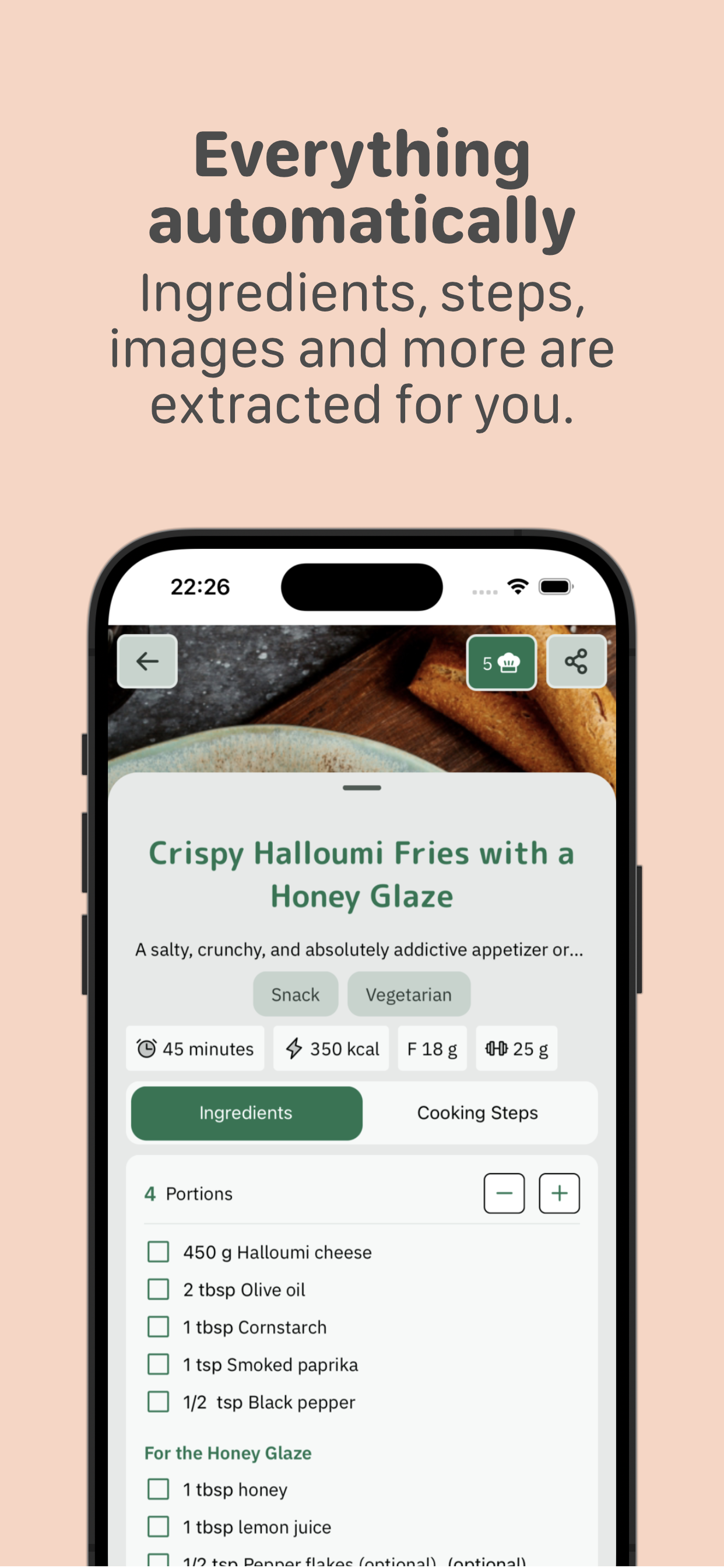 Screenshot 5 of CookZone Recipe Manager