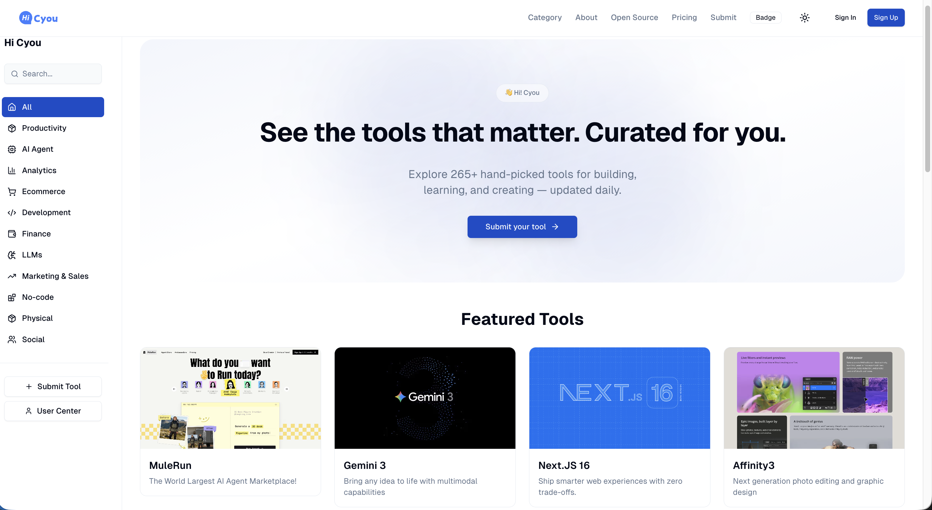 Screenshot 2 of Hi Cyou | Free Open Source SaaS Director