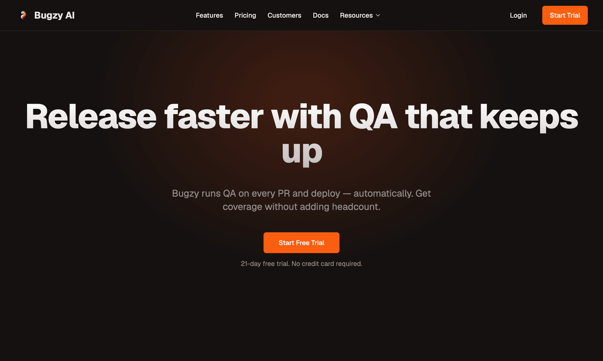 Screenshot 2 of Bugzy AI
