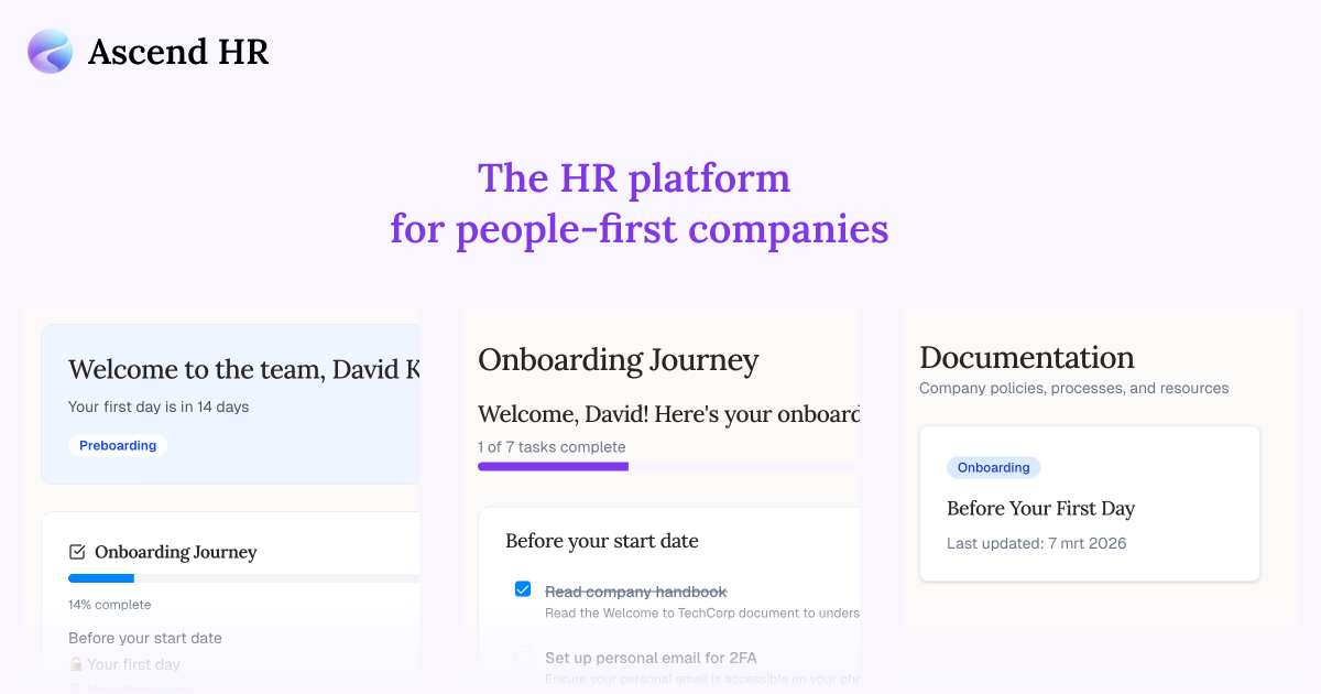 Screenshot 1 of Ascend HR