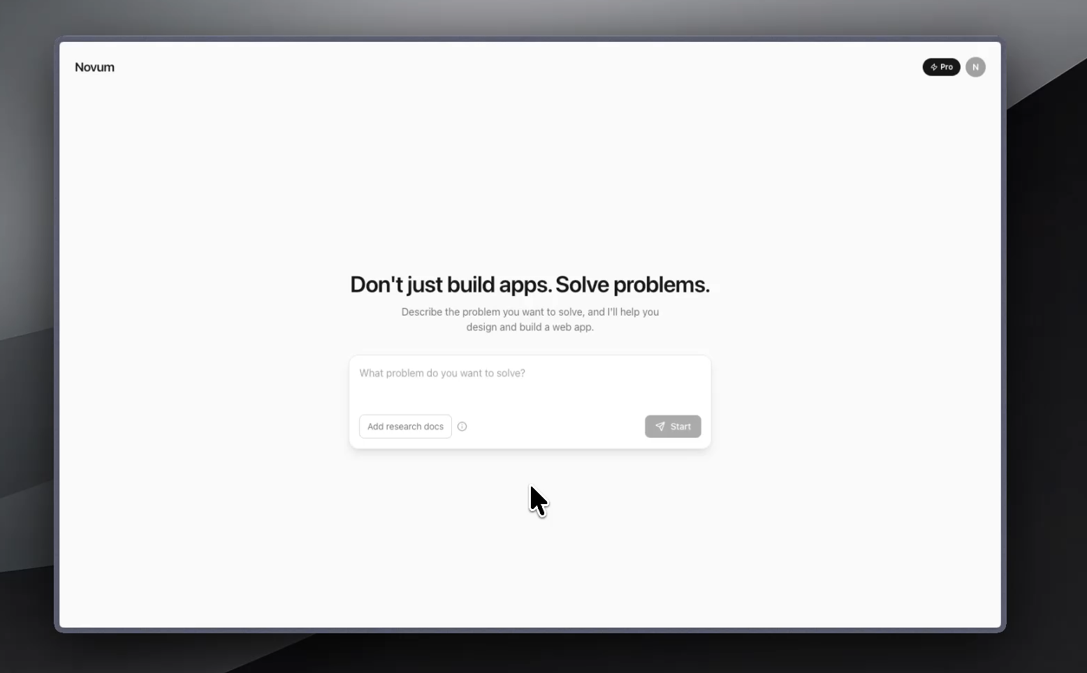 Screenshot 1 of Novum