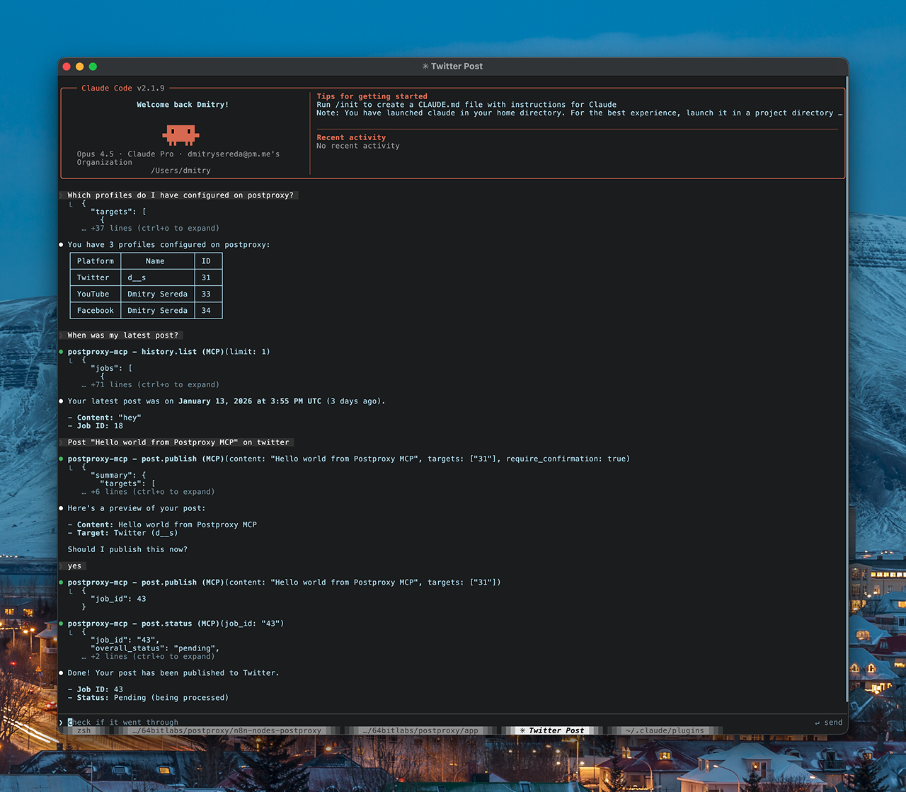 Screenshot 2 of Postproxy