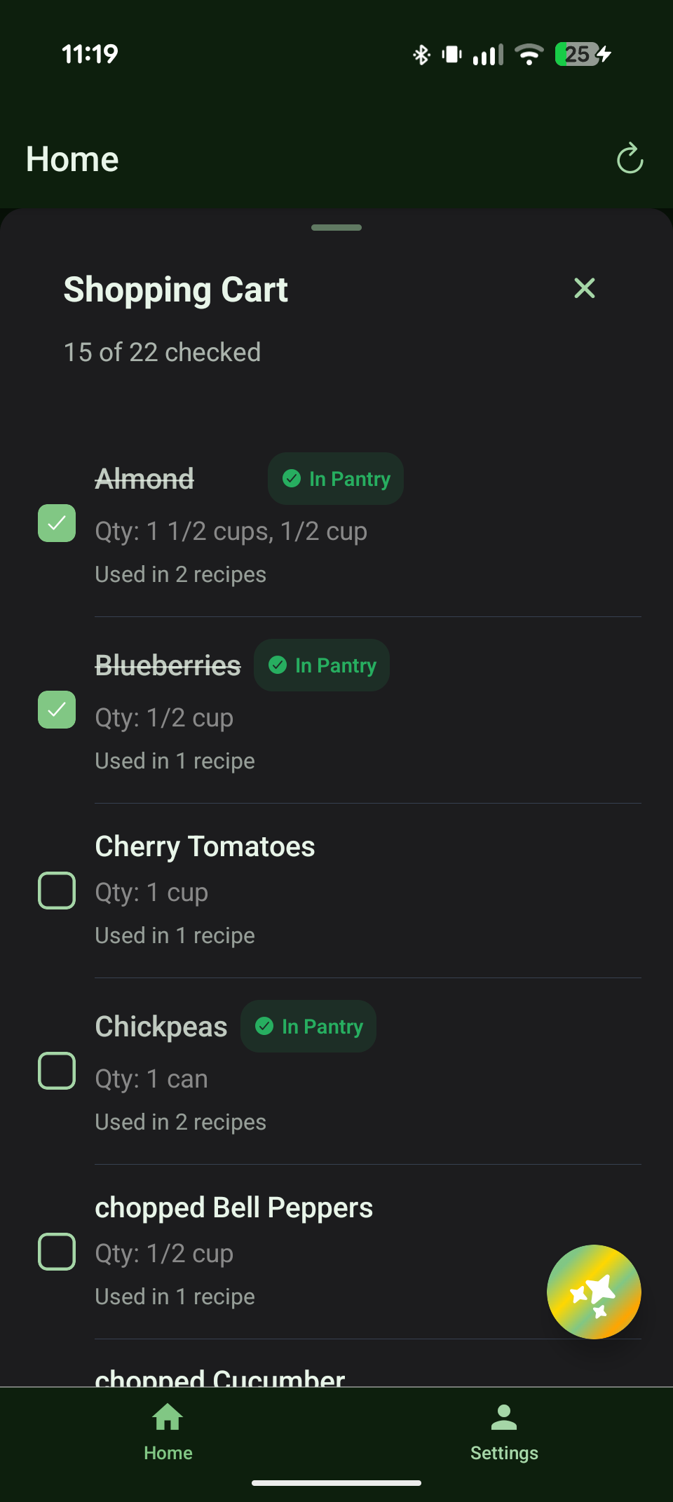 Screenshot 6 of Menu Miser 