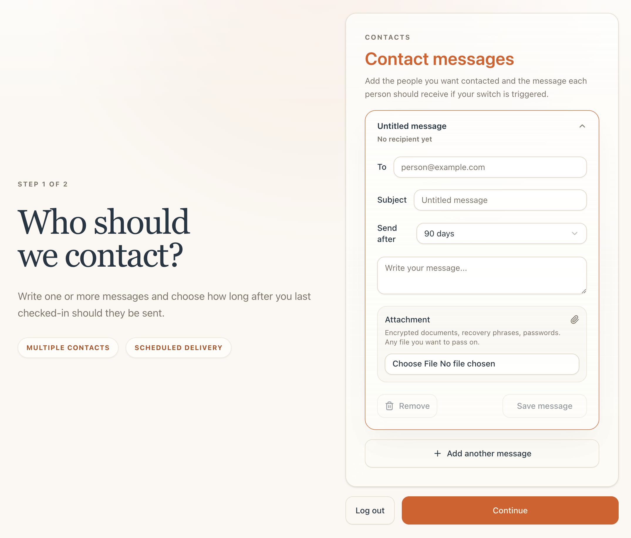 Screenshot 3 of Dead Man’s Switch