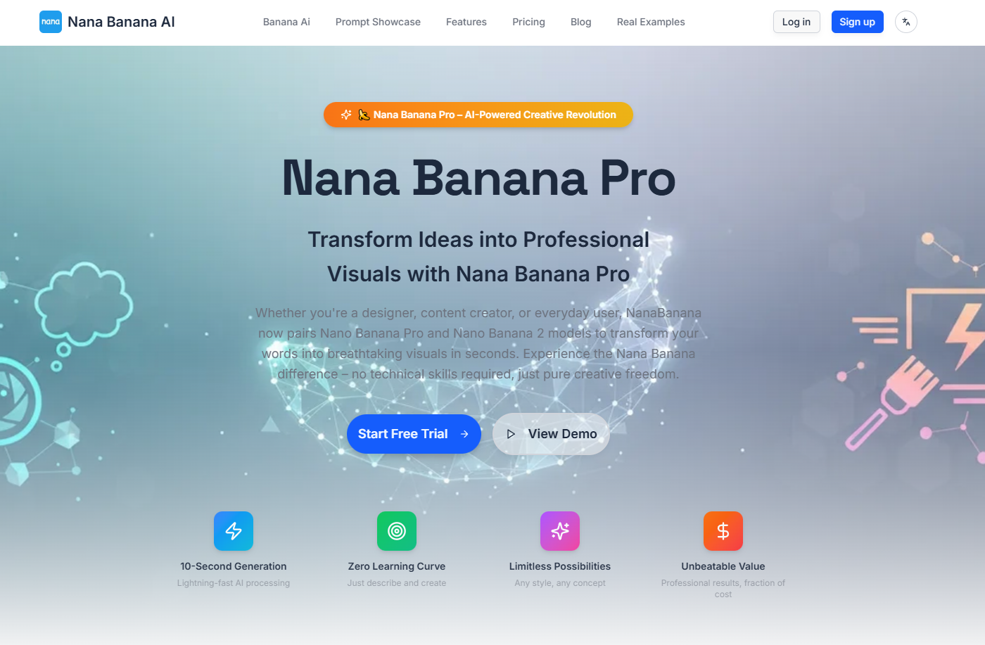 Screenshot 1 of Nana Banana AI & Nano Banana Pro