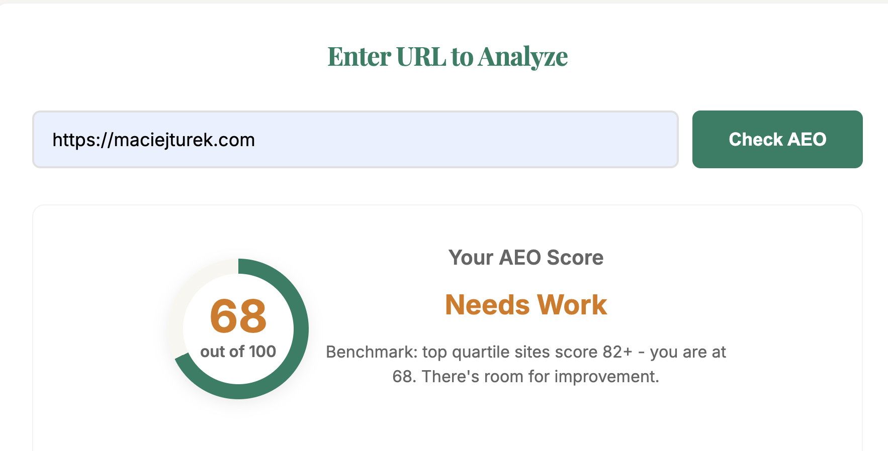 Screenshot 1 of AEO lite