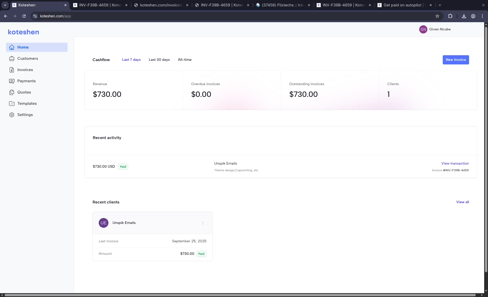 screenshot 1