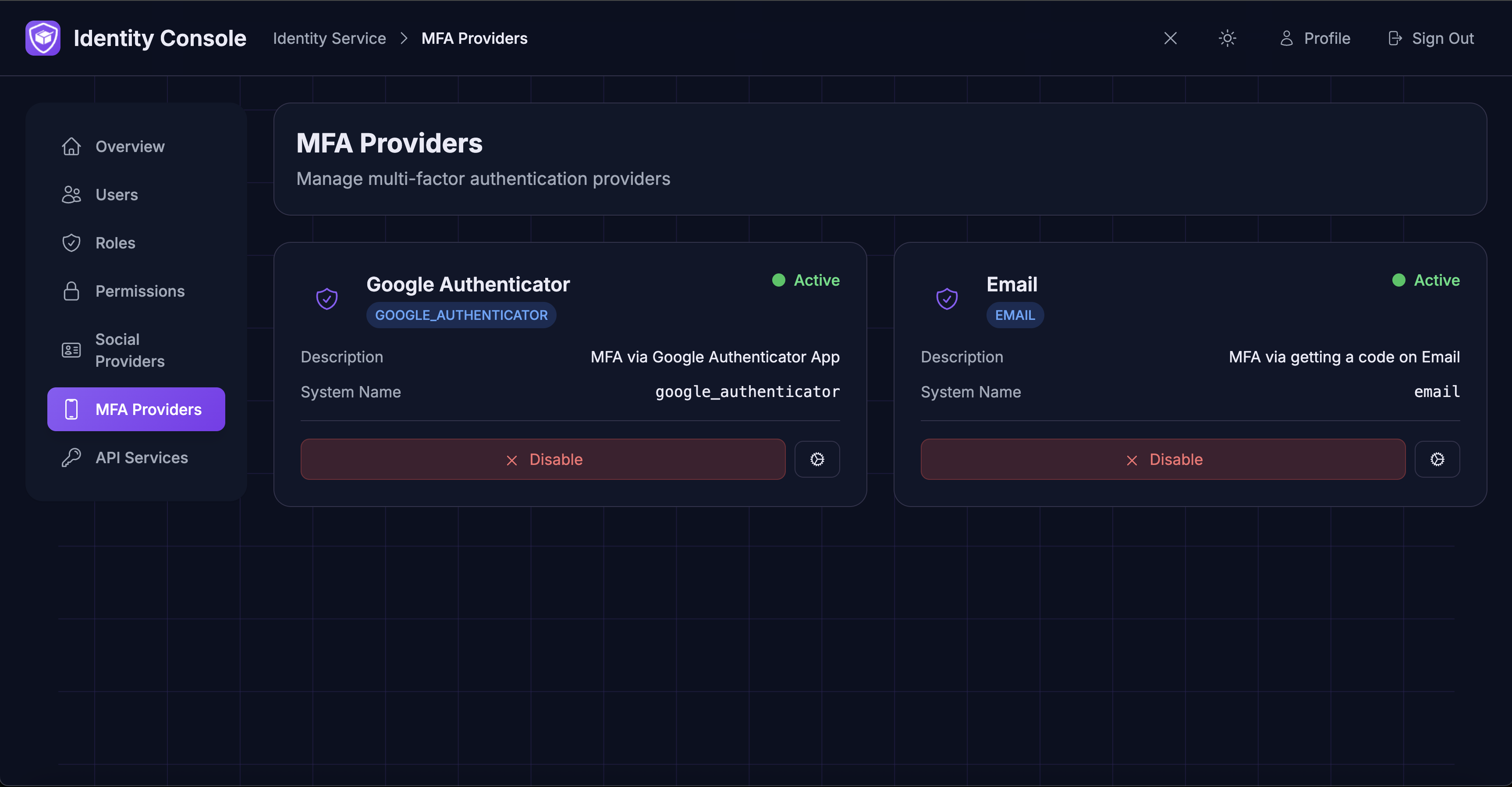 Screenshot 8 of EcomShape Identity — User Management