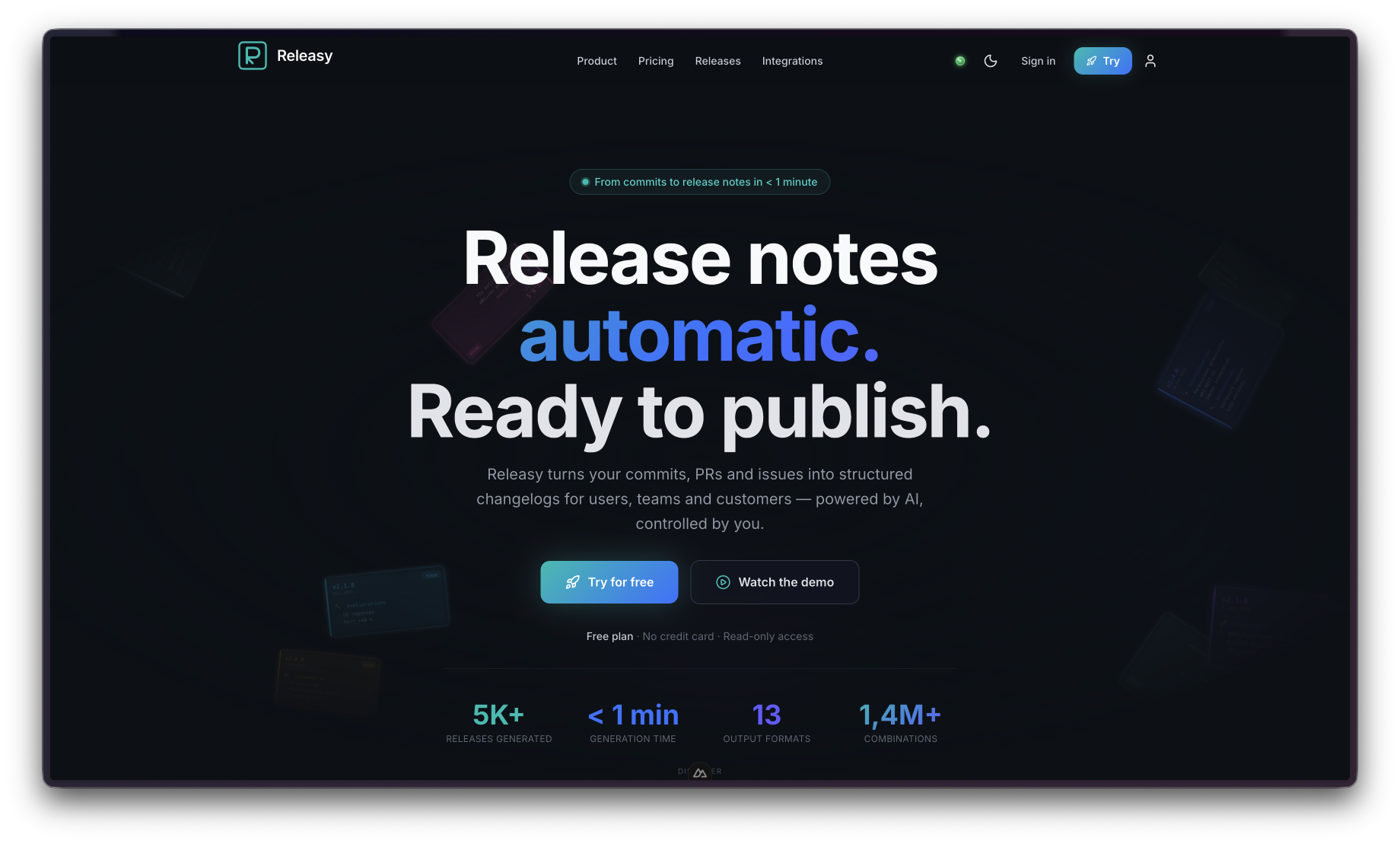 Screenshot 3 of Releasy
