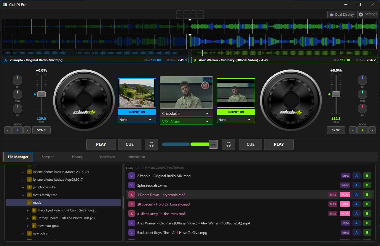 Screenshot 1 of ClubDJ Pro