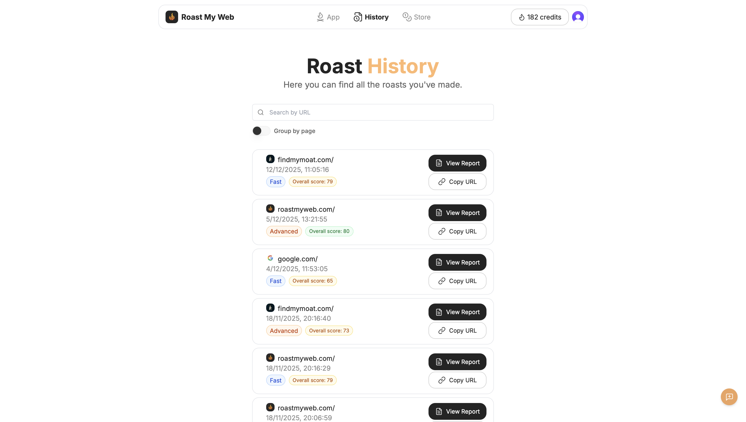 Screenshot 5 of Roast My Web