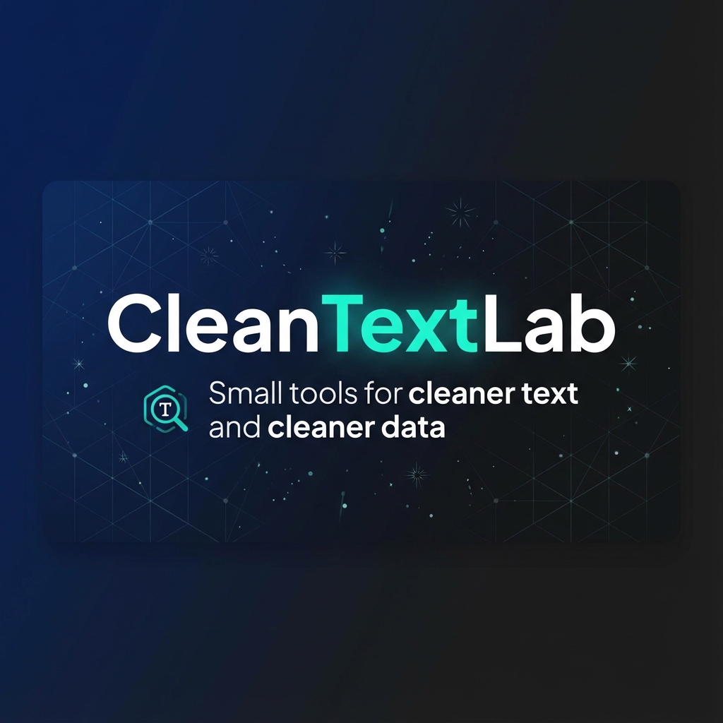 Screenshot 1 of CleanTextLab
