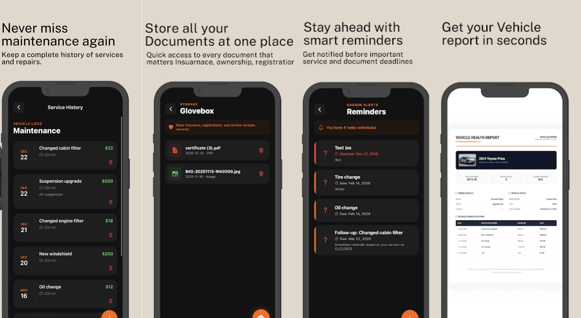 Screenshot 2 of AutoLog