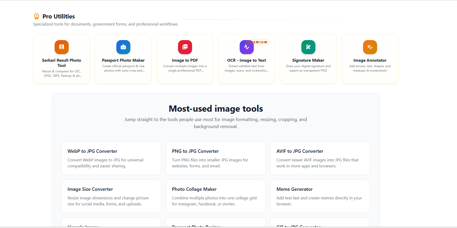 Screenshot 3 of Browser Image Tools