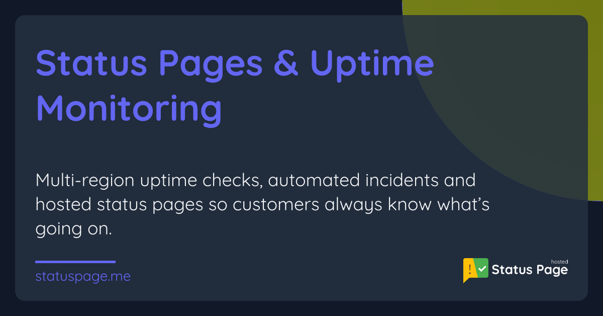 Screenshot 4 of Status Page and Uptime Monitoring