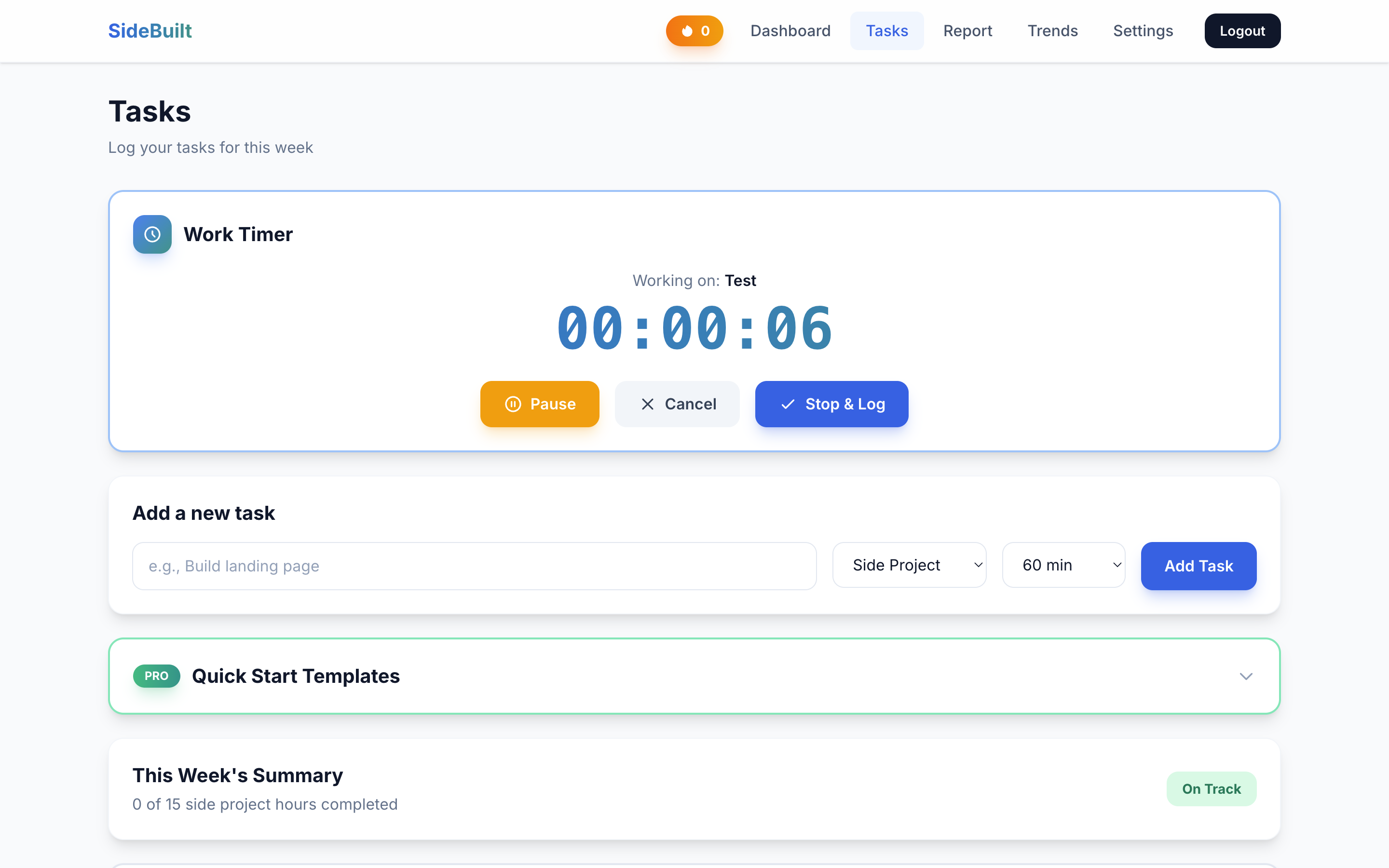 Screenshot 5 of SideBuilt