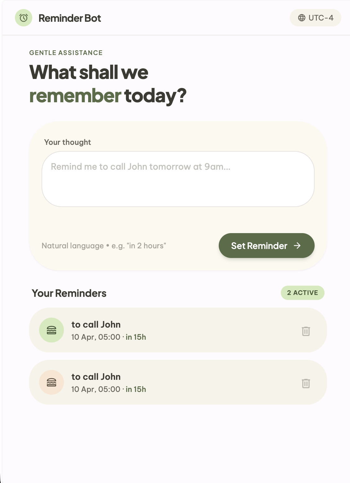 Screenshot 4 of Remind Me