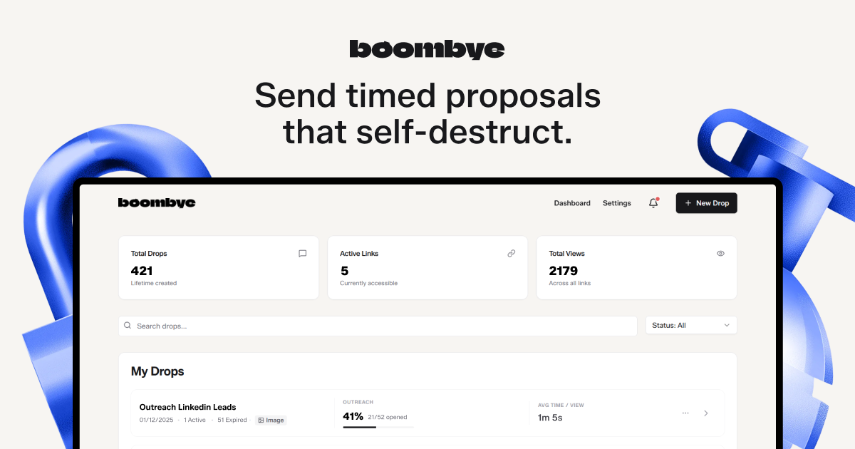 Screenshot 1 of Boombye.io