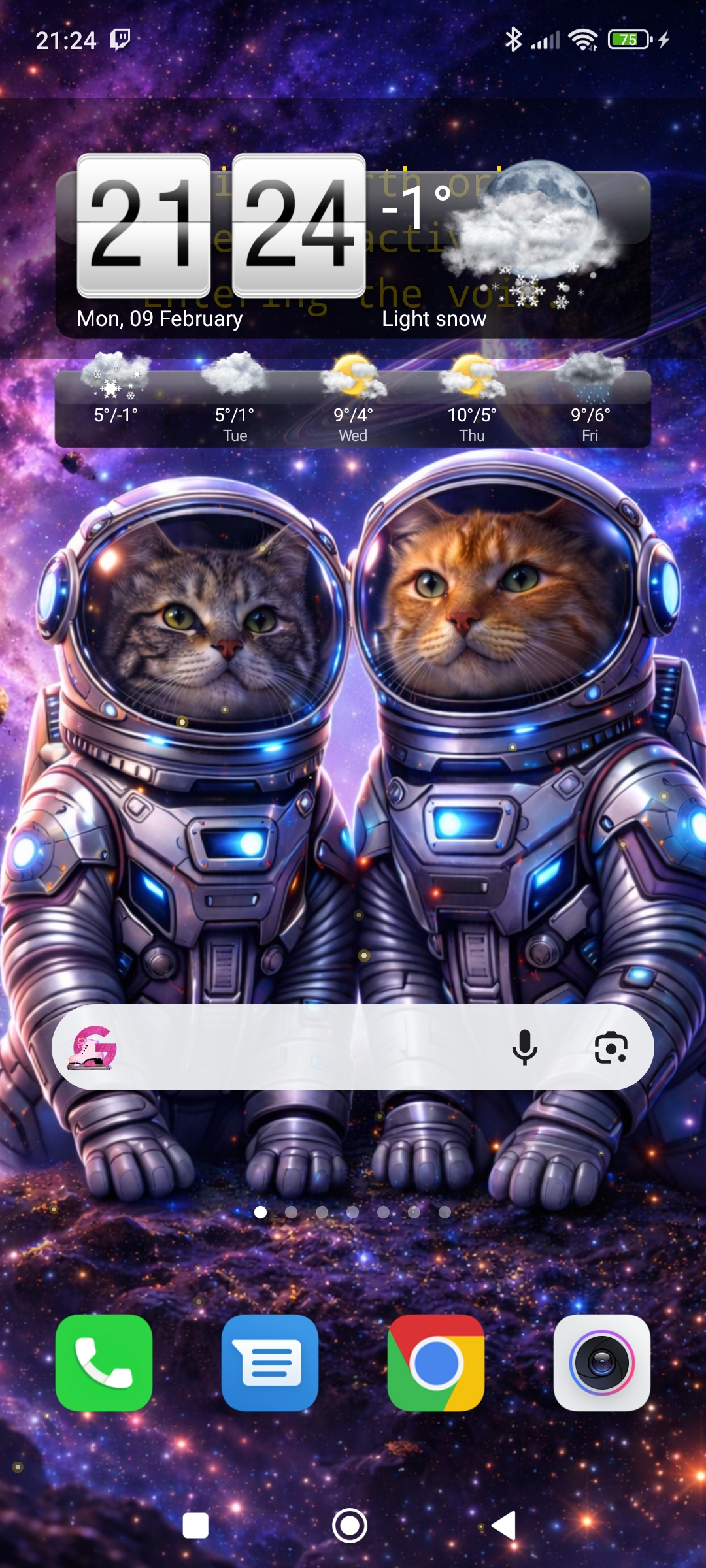 Screenshot 3 of Magic Cats Themes for Android