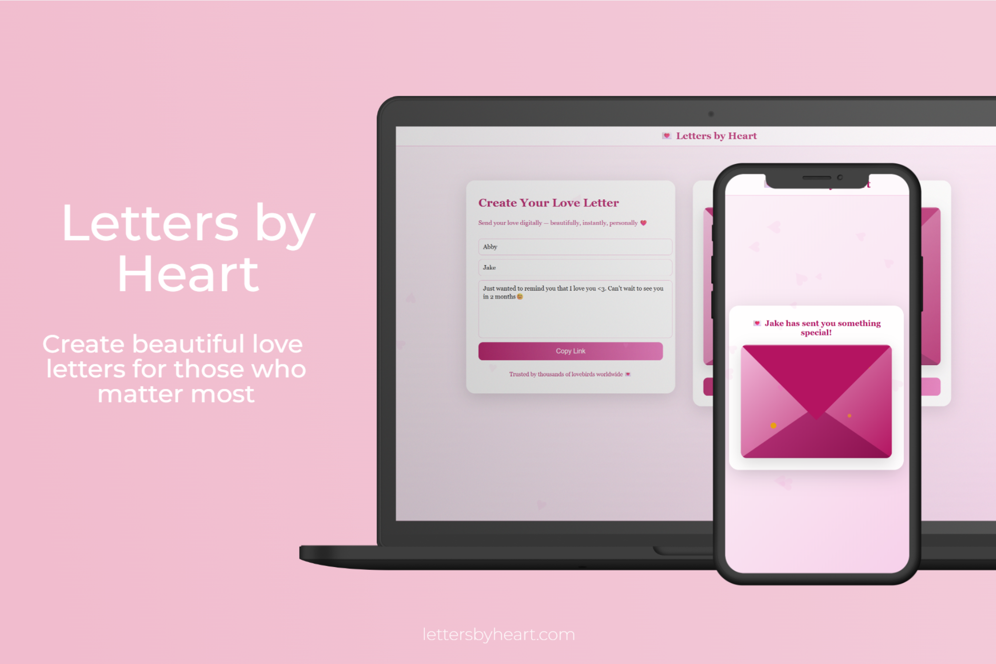 Screenshot 1 of Letters by Heart