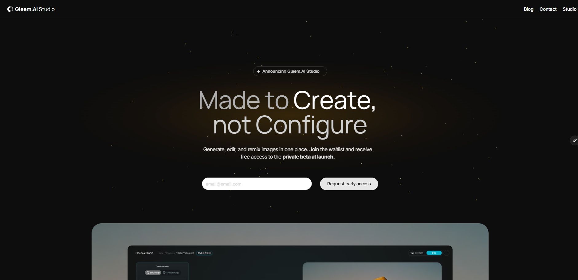 Screenshot 1 of Gleem.AI Studio