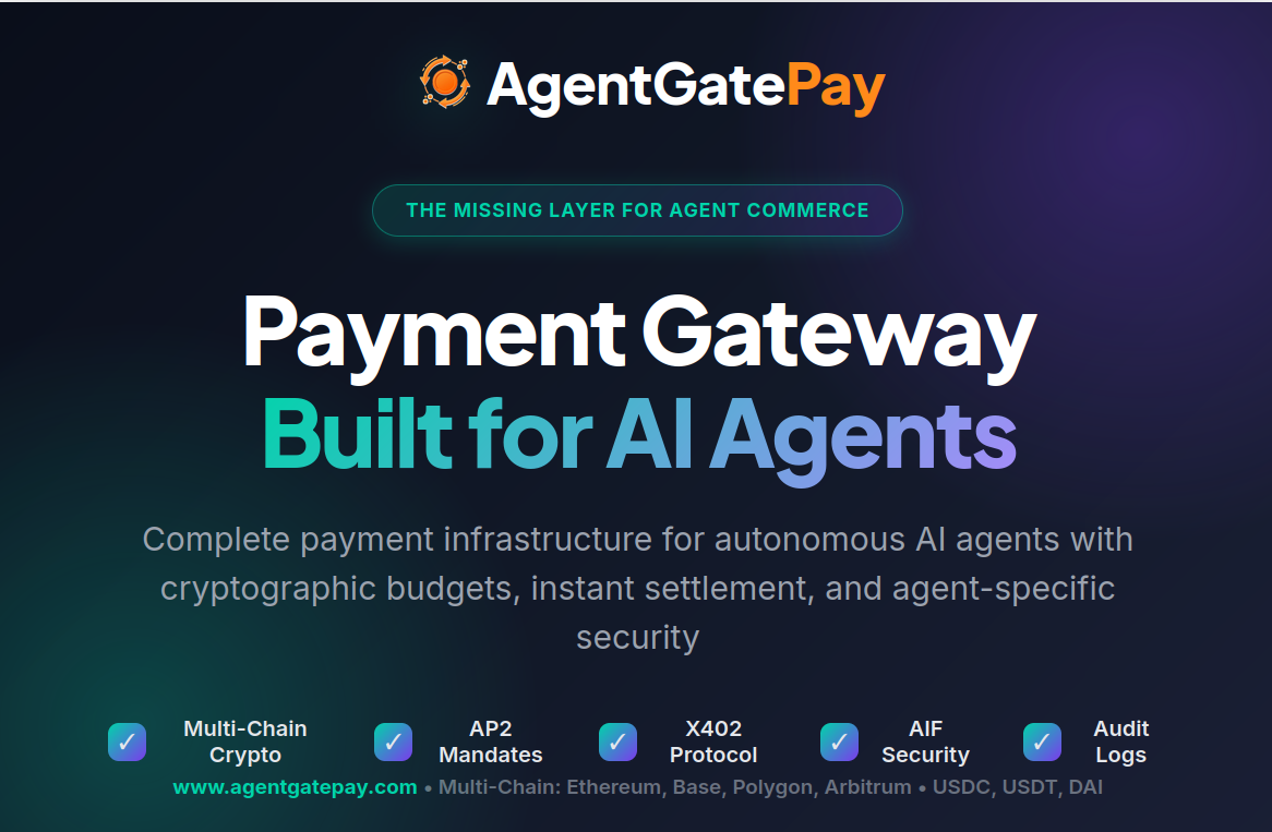 Screenshot 1 of AgentGatePay