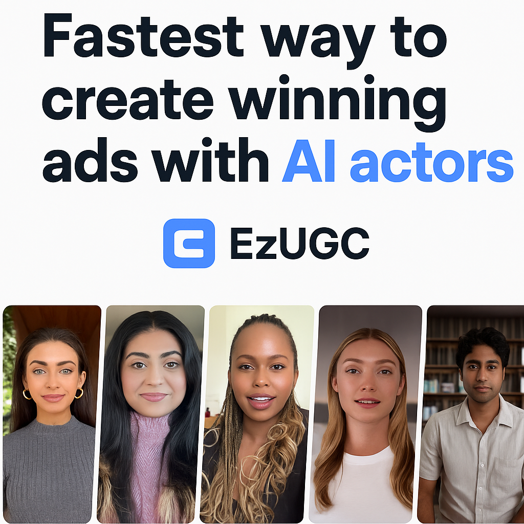 Screenshot 1 of EzUGC - AI UGC Ad Generator