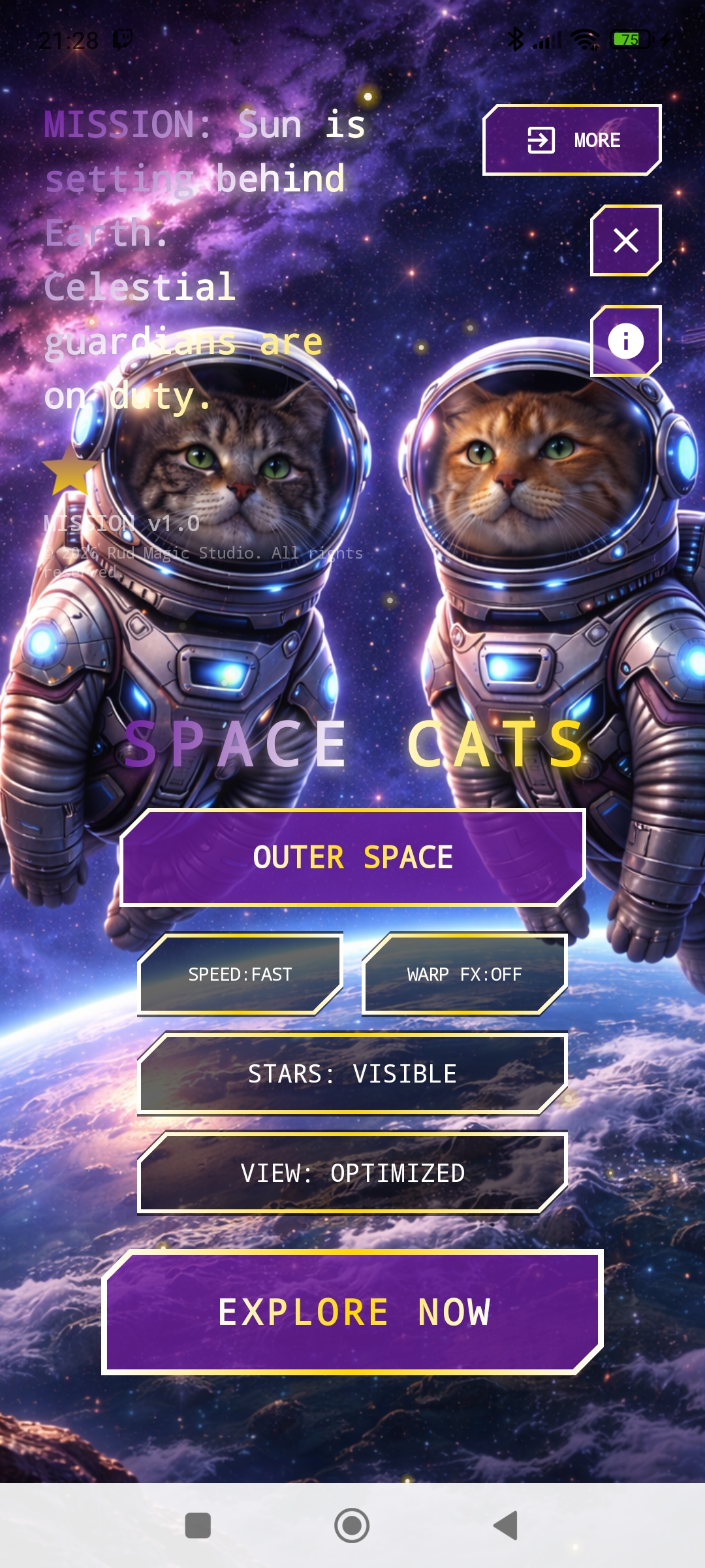 Screenshot 6 of Magic Cats Themes for Android