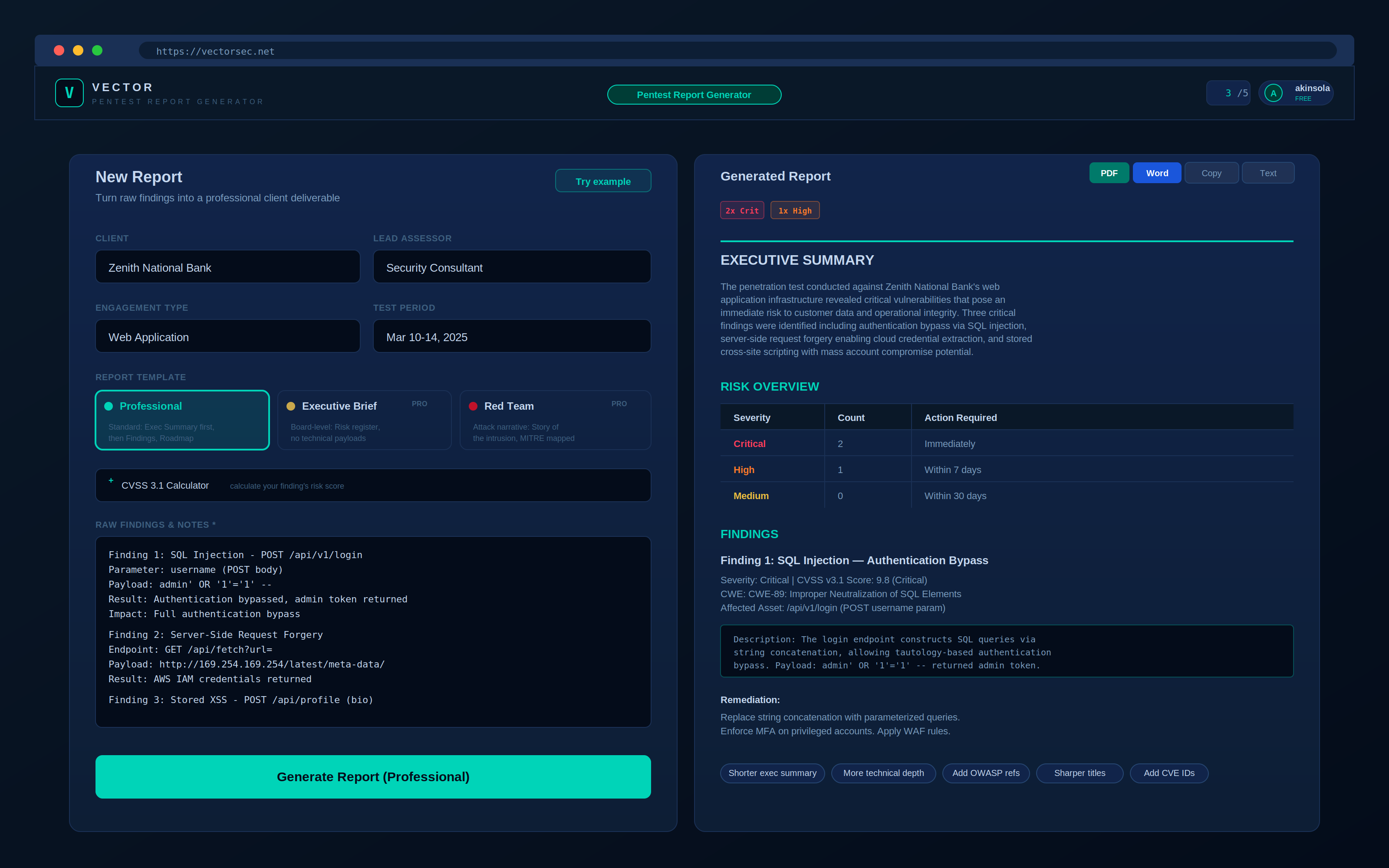 Screenshot 4 of VECTOR AI