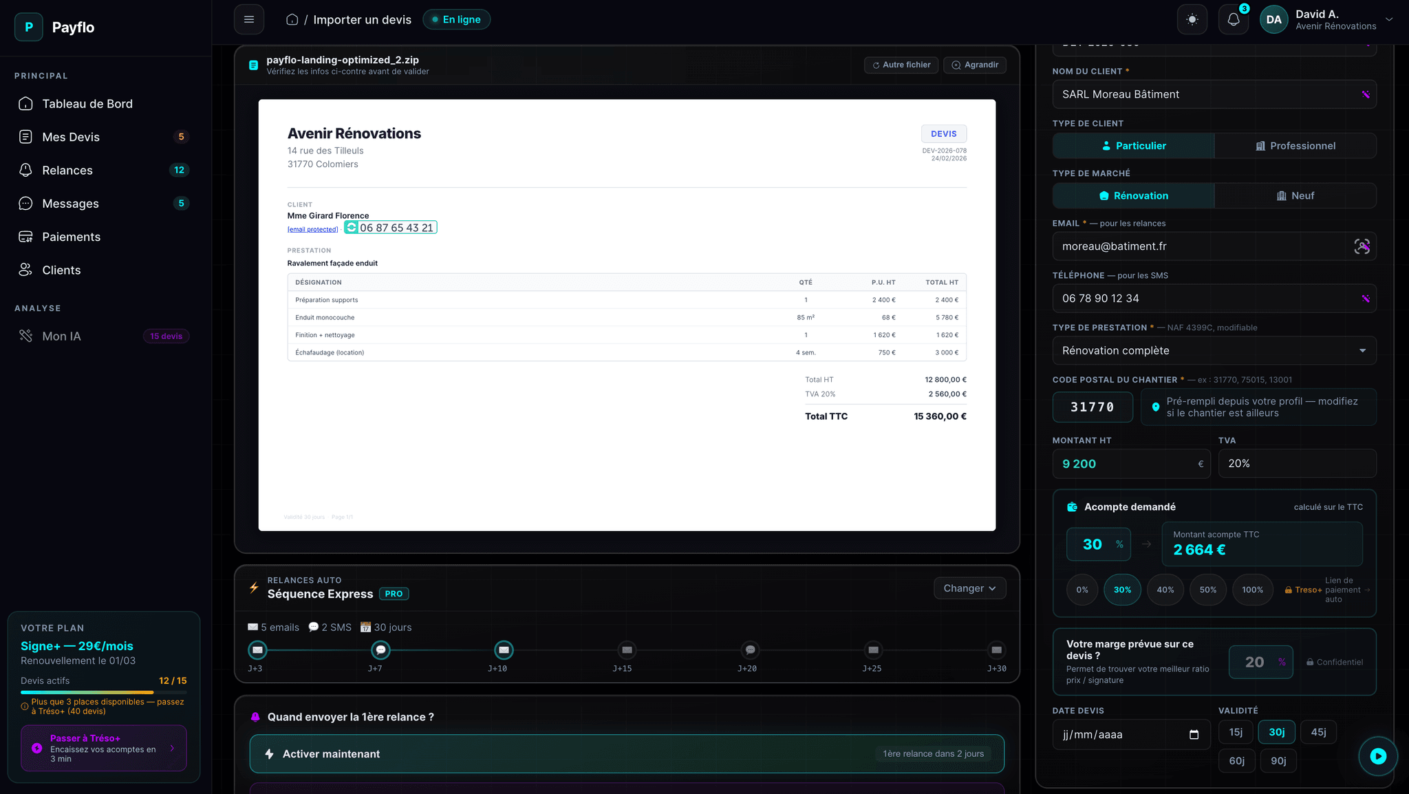 Screenshot 1 of payflo