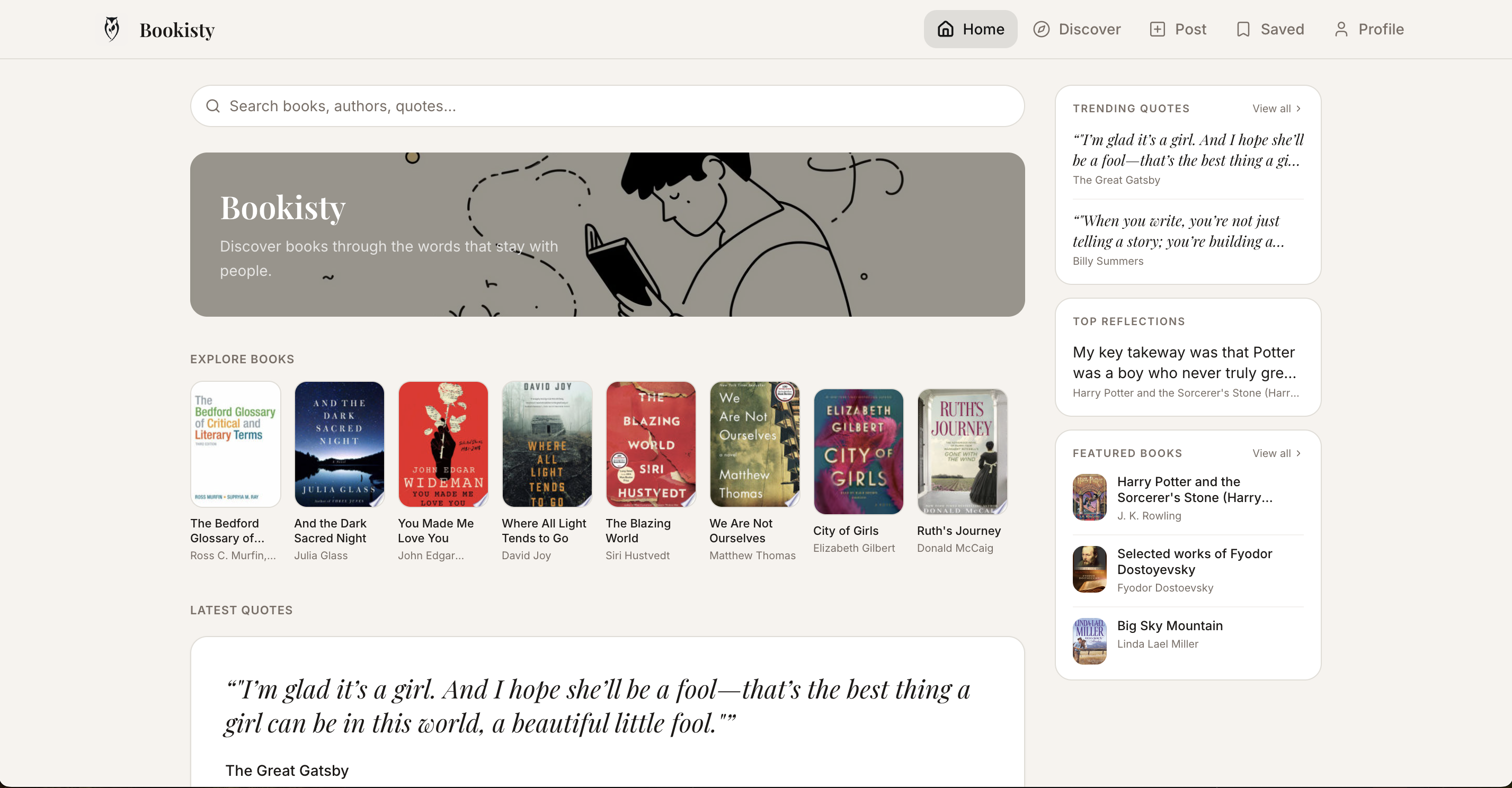 Screenshot 1 of Bookisty