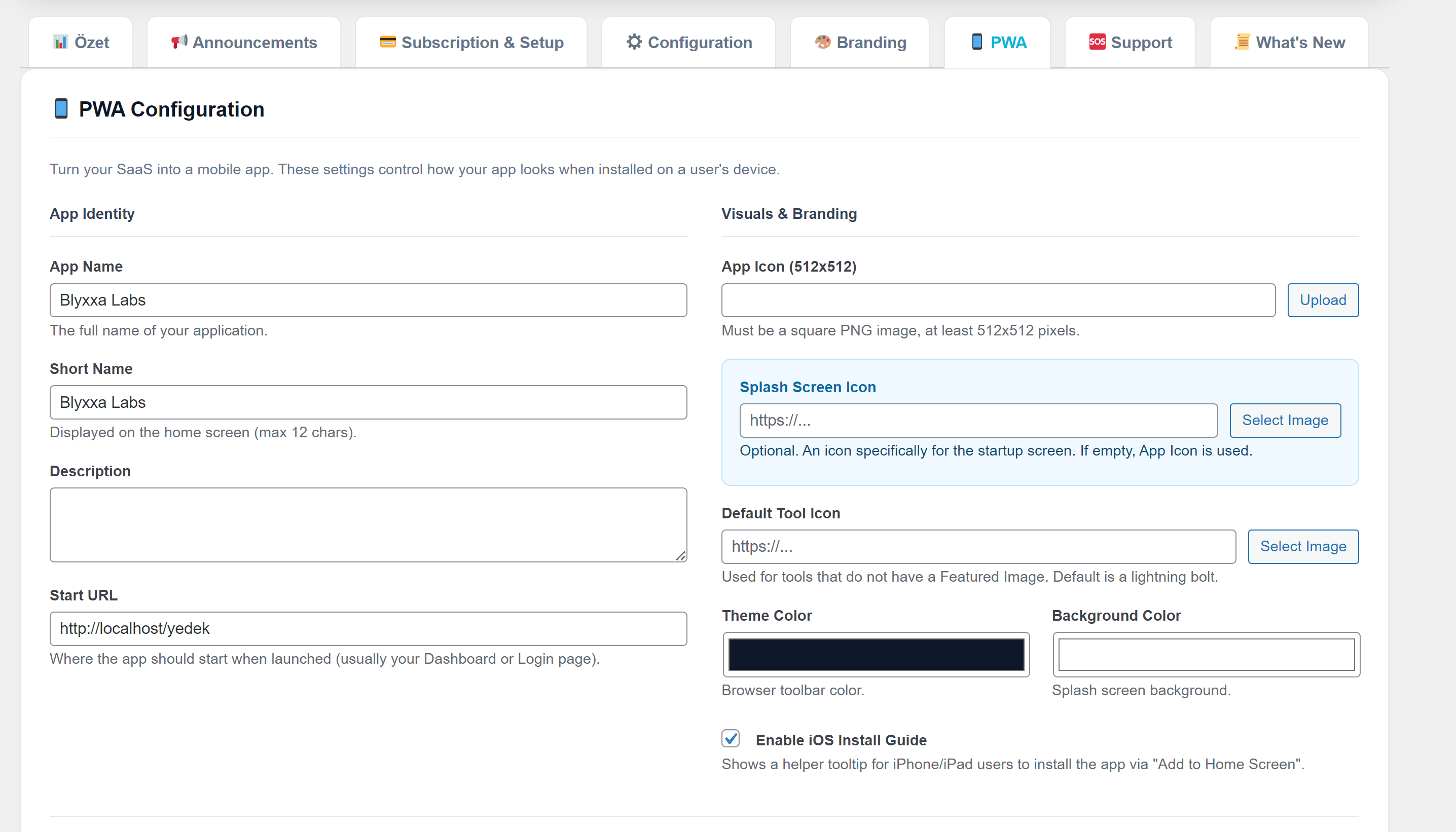 Screenshot 5 of Blyxxa SaaS Engine
