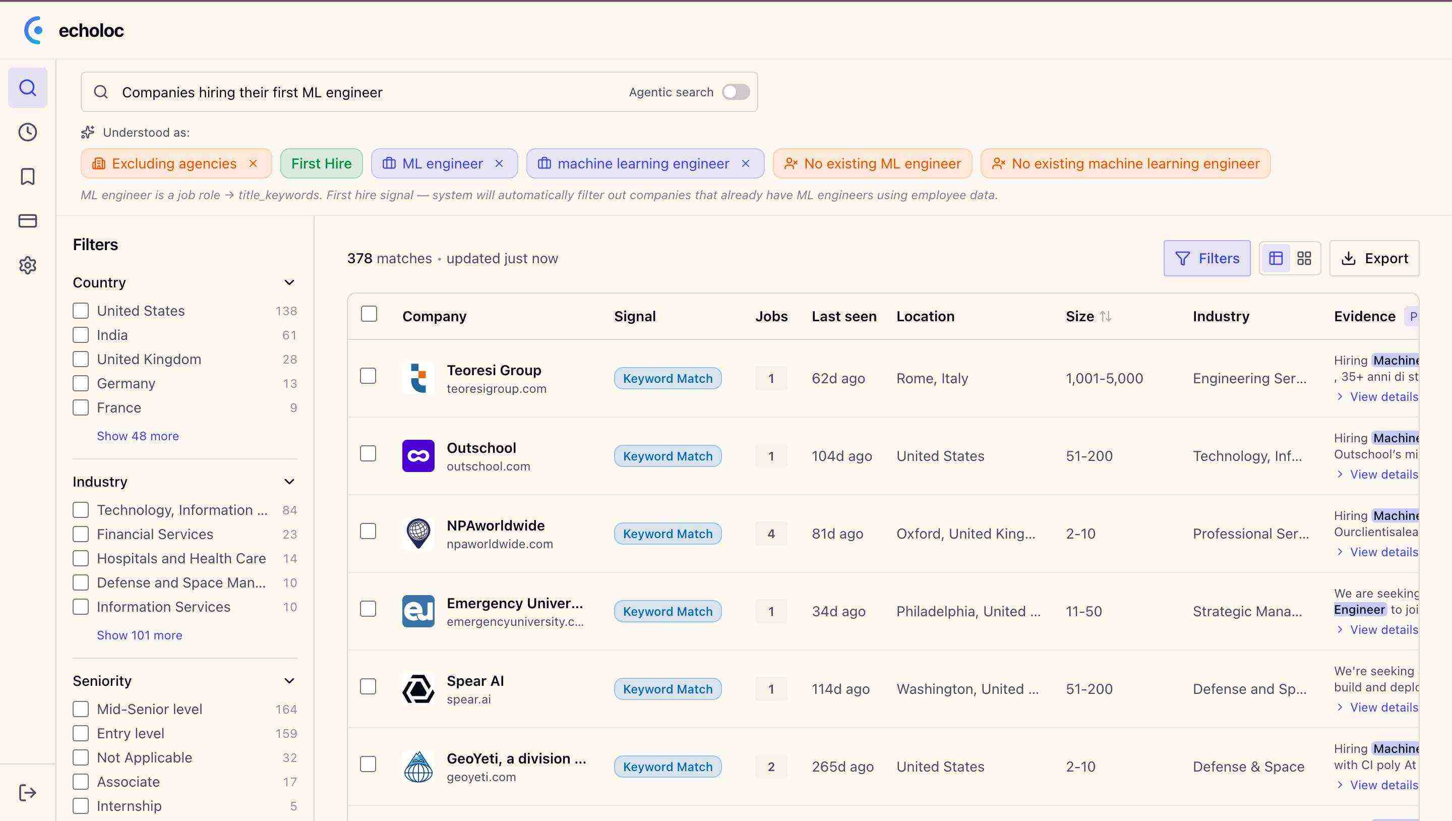Screenshot 2 of echoloc