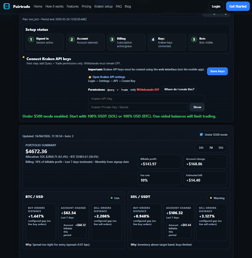 Screenshot 2 of Pairtrade