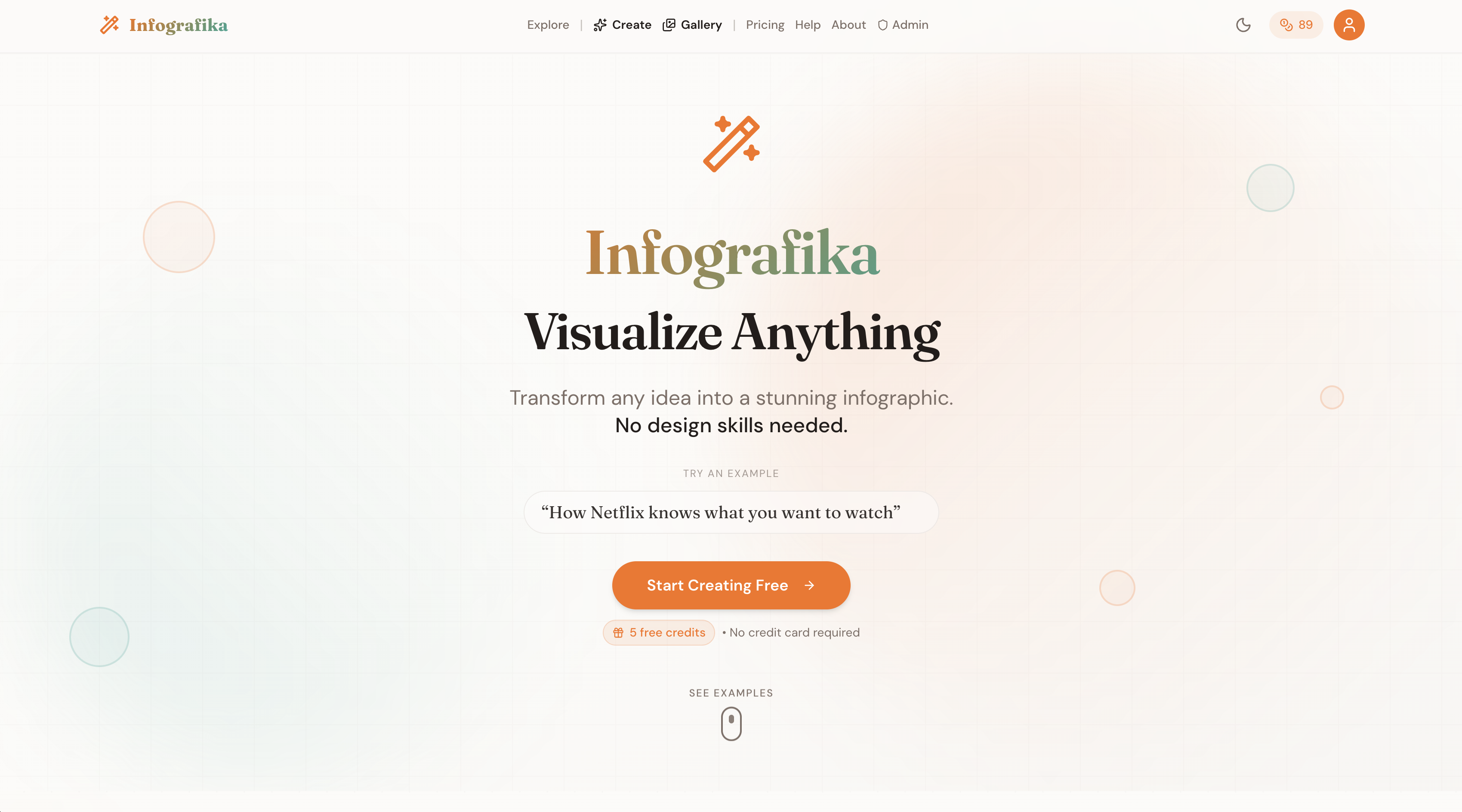 Screenshot 2 of Infografika - AI Infographic Generator