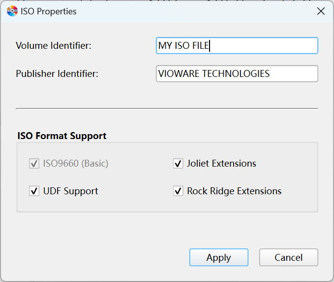 Screenshot 2 of VIO ISO Editor