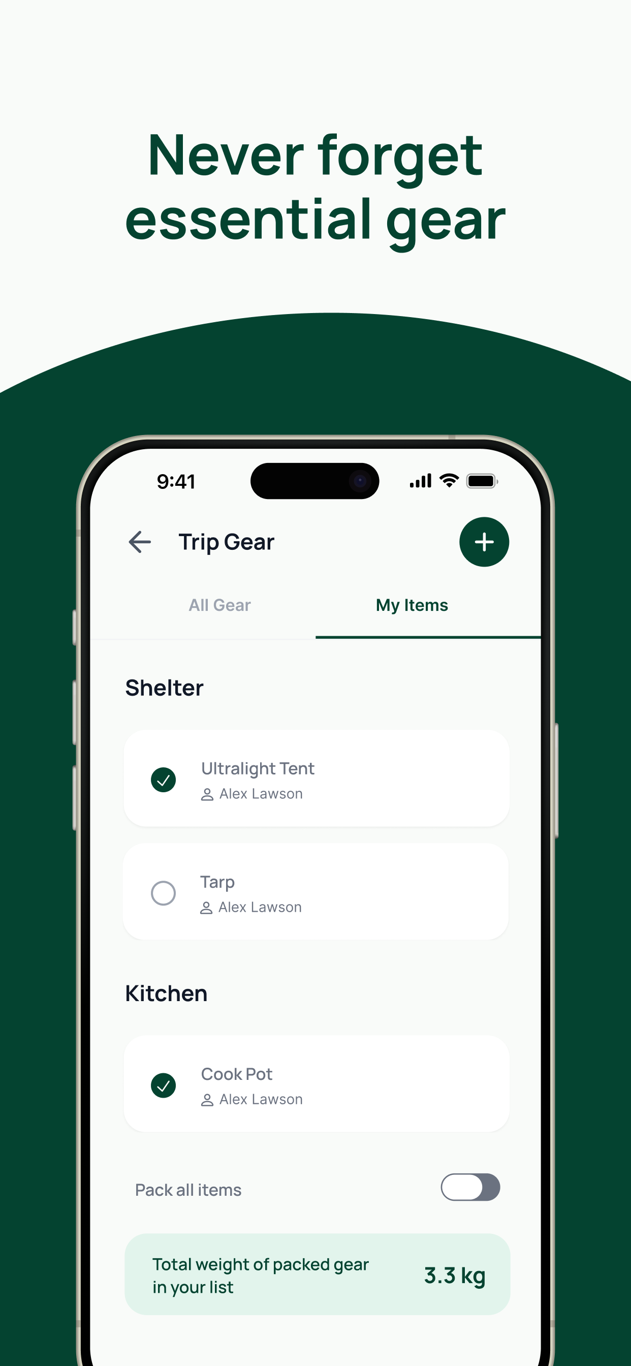 Screenshot 4 of Backpack Hike