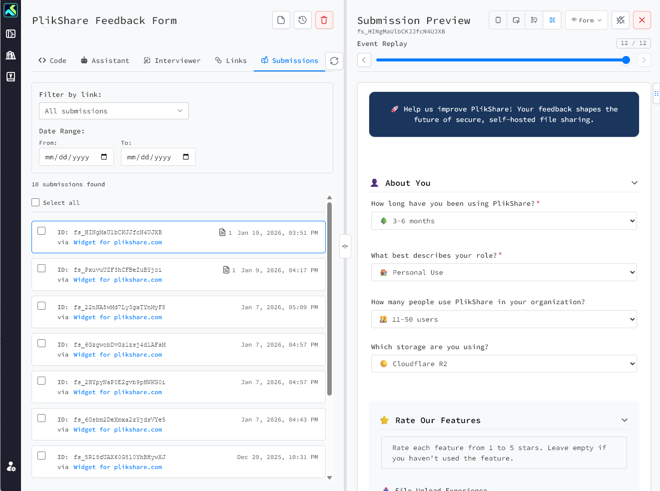 Screenshot 3 of FormTs