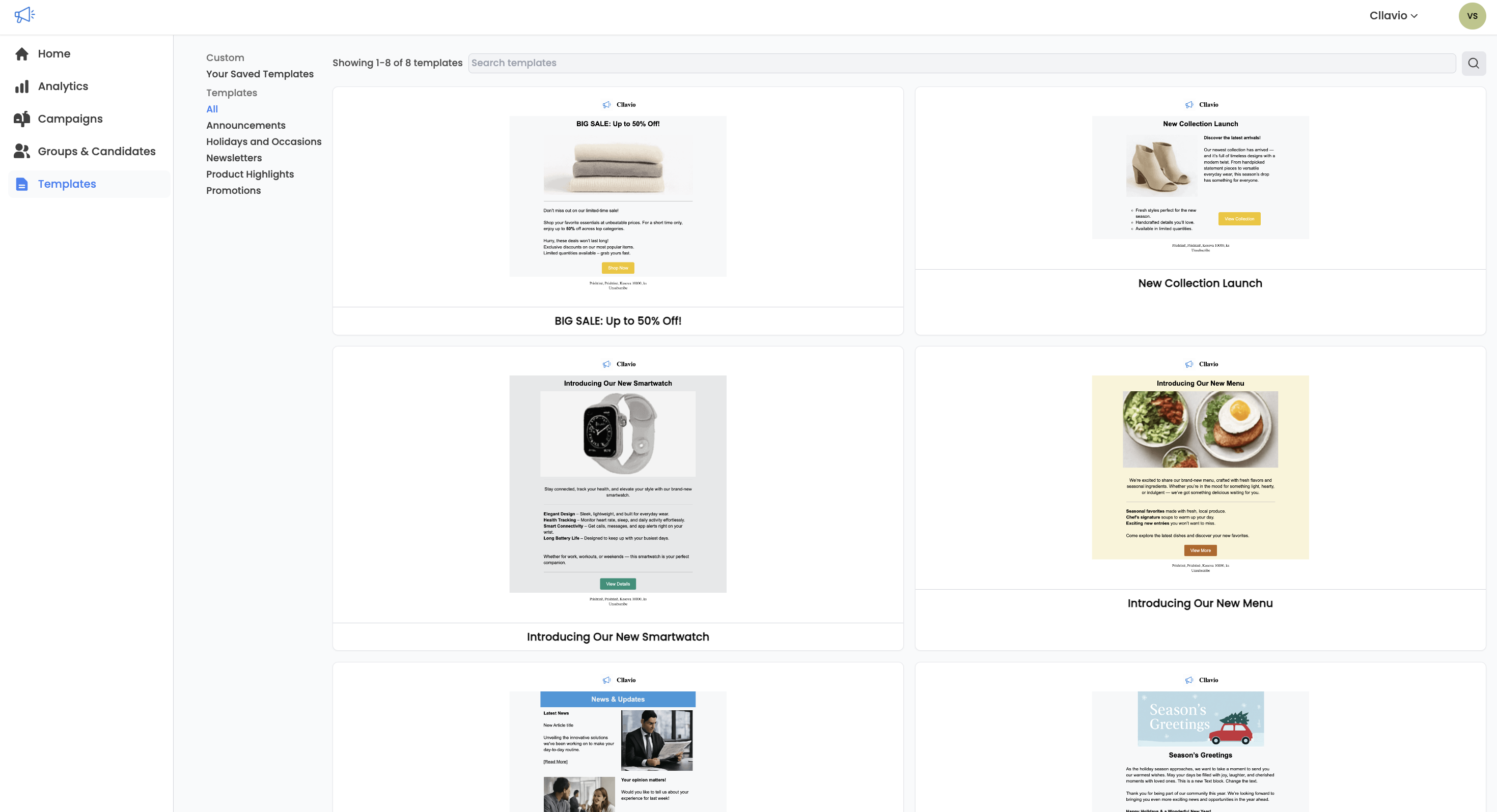 Screenshot 5 of Cllavio — Email Marketing & SMTP API