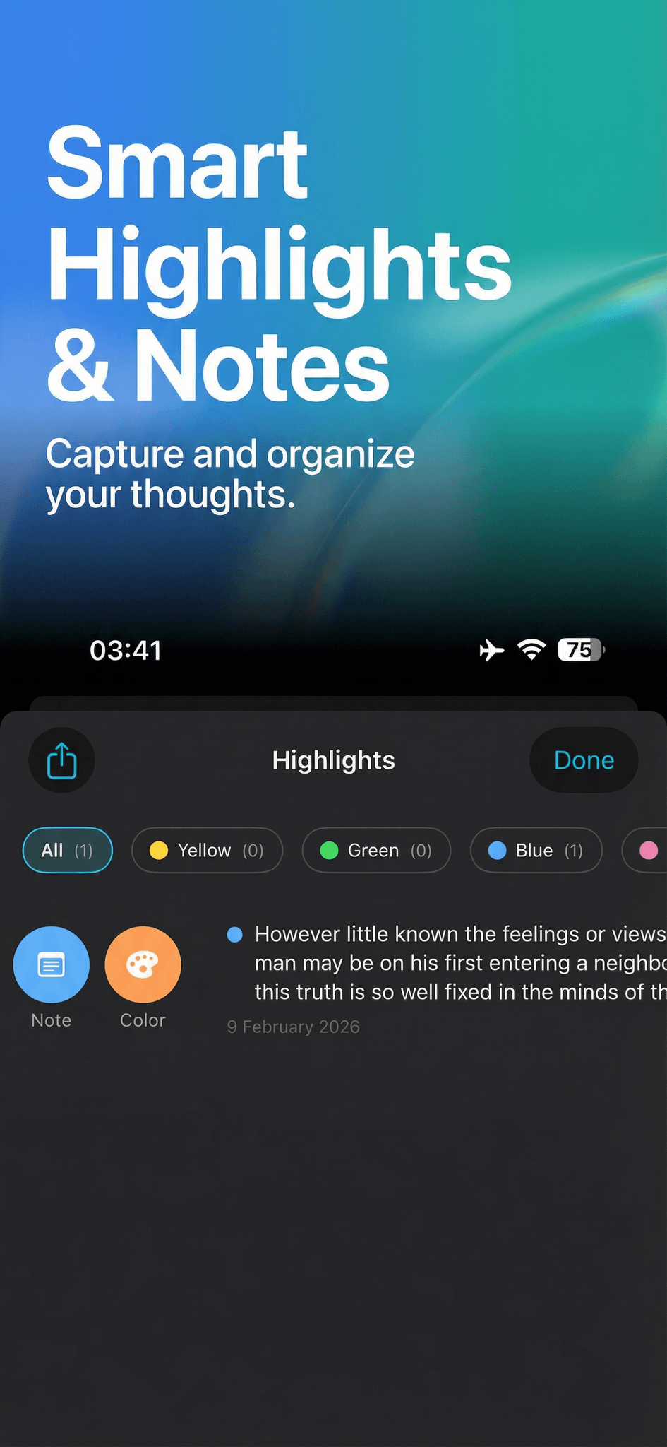 Screenshot 2 of Cognito — AI Reading Companion